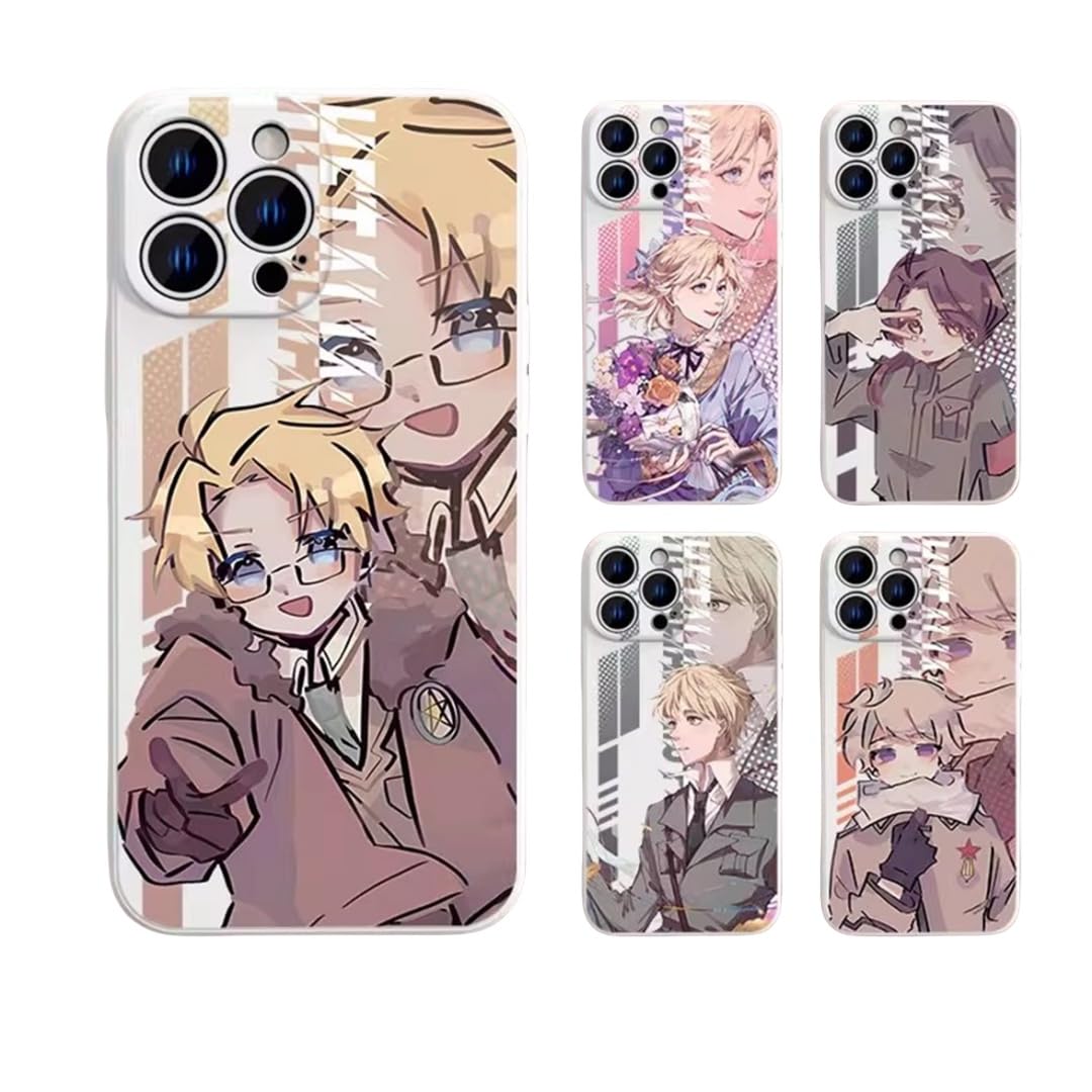 Amazon.co.jp: ヘタリアスマホケース iPhone16proケース APHアニメ